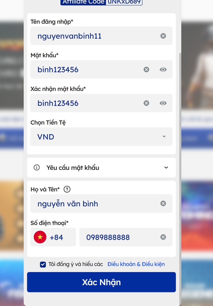Hướng dẫn đăng ký mở tài khoản tại trang chủ Hướng dẫn đăng ký mở tài khoản tại trang chủ